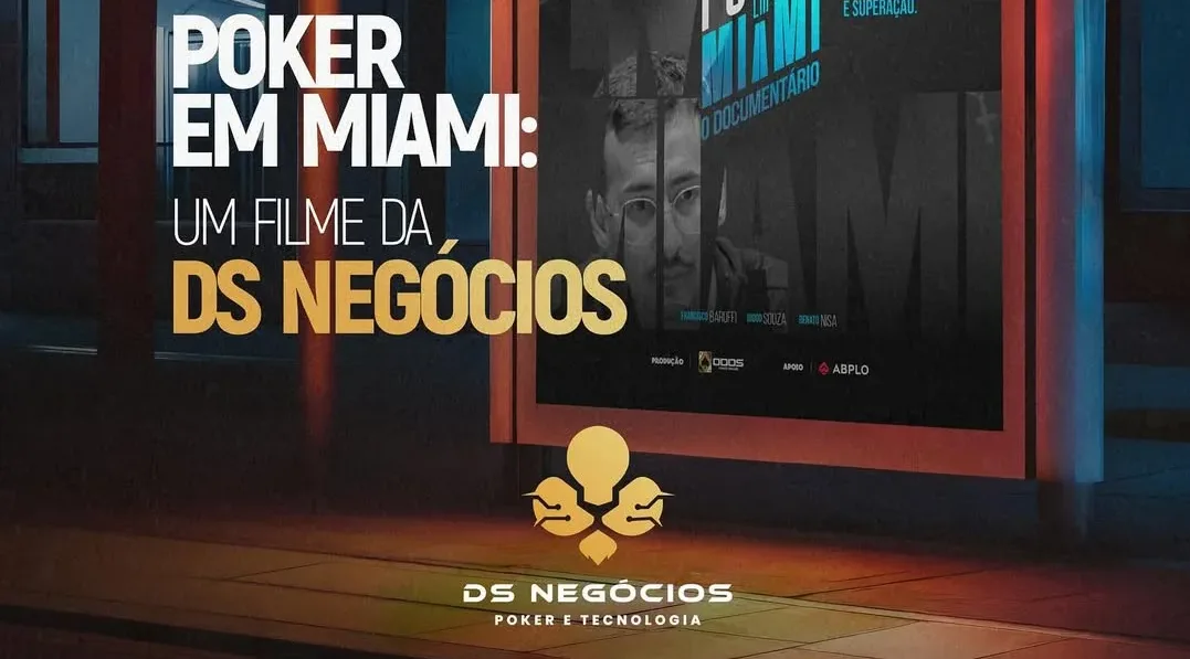 Documentário retrata aventura de um trio brasileiro no poker de Miami
