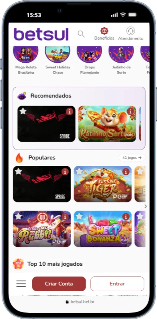 O que jogar no app da Betsul