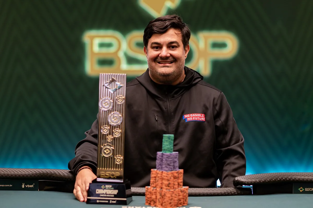 Alen Fillipi vence Championship e fatura R$ 3,4 milhões no BSOP Millions