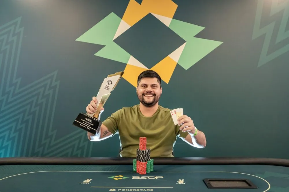 Eduardo Silva crava o 2-Day High Roller e garante mais de R$ 400 mil