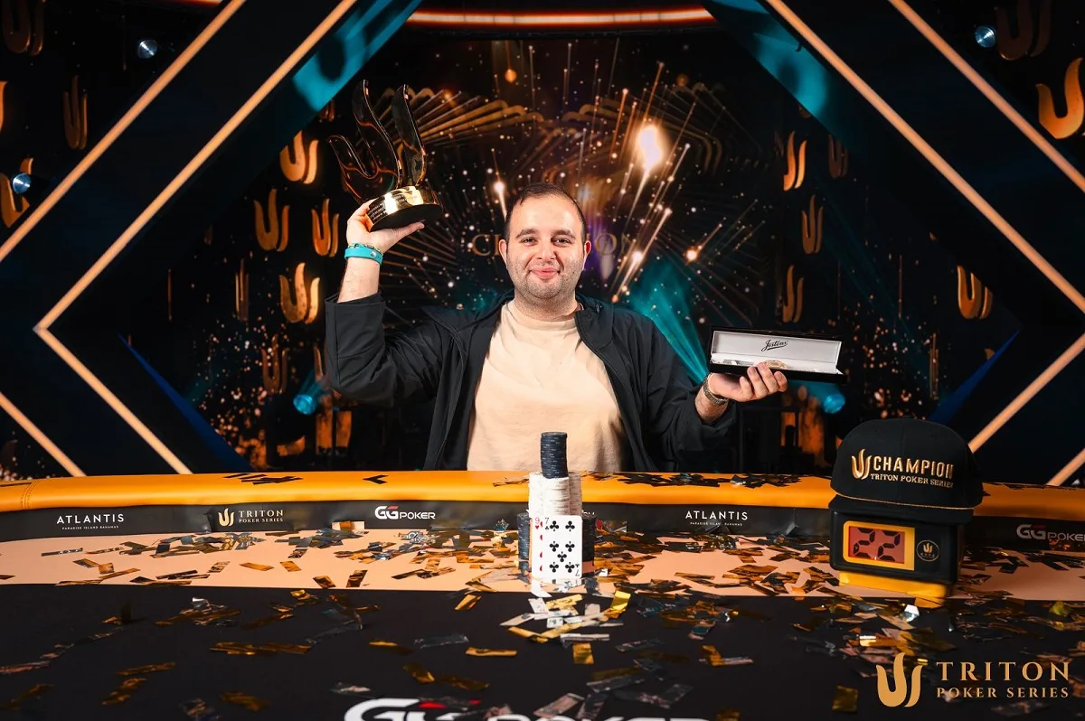 Kayhan Mokri fatura incríveis US$ 7,7 mi no Triton Invitational da WSOP Paradise