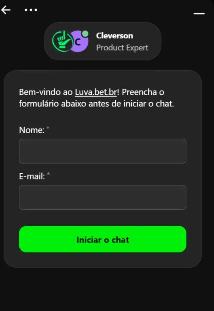 Luva.bet Chat Ao Vivo