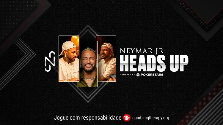 Neymar Jr Heads-up: ação do PokerStars propõe desafio contra o jogador valendo R$ 30 mil