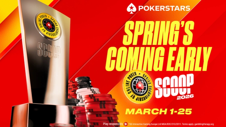 PokerStars mudou a data do SCOOP e a série vai começar em março; confira as datas