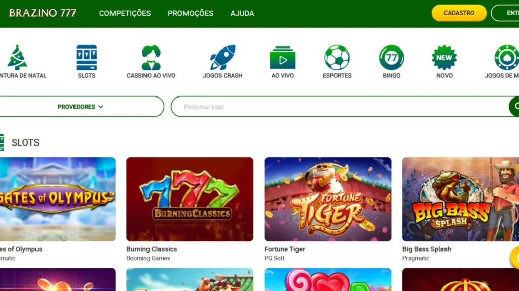 Brazino777 cassino jogos