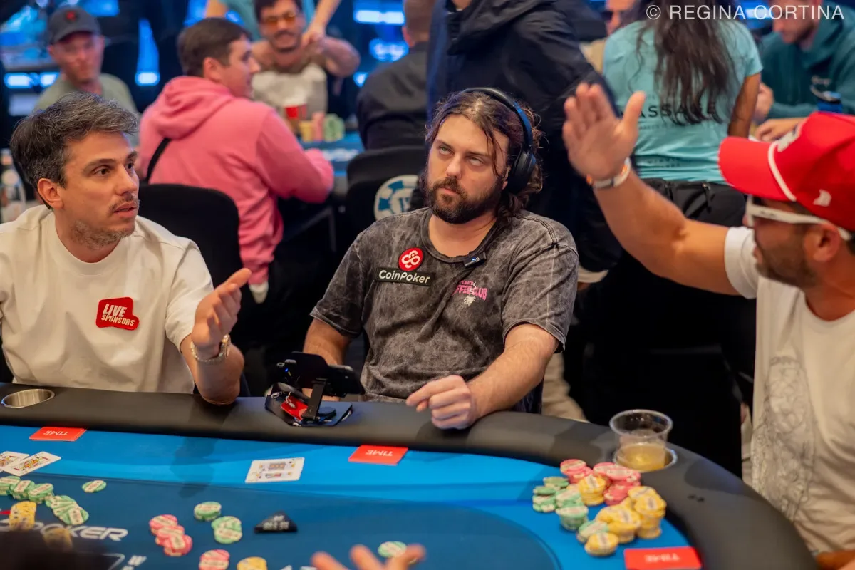 WSOP Paradise: Confusão em all-in triplo deixa ânimos exaltados no Super Main Event