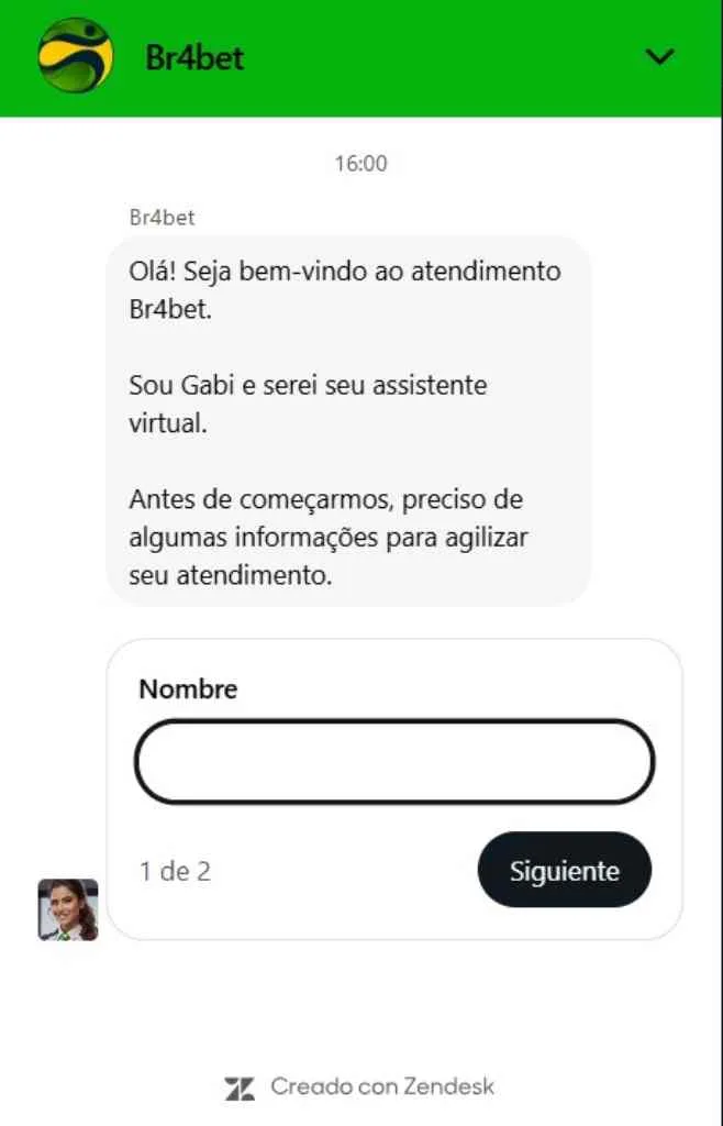Atendimento Ao Cliente Br4BET