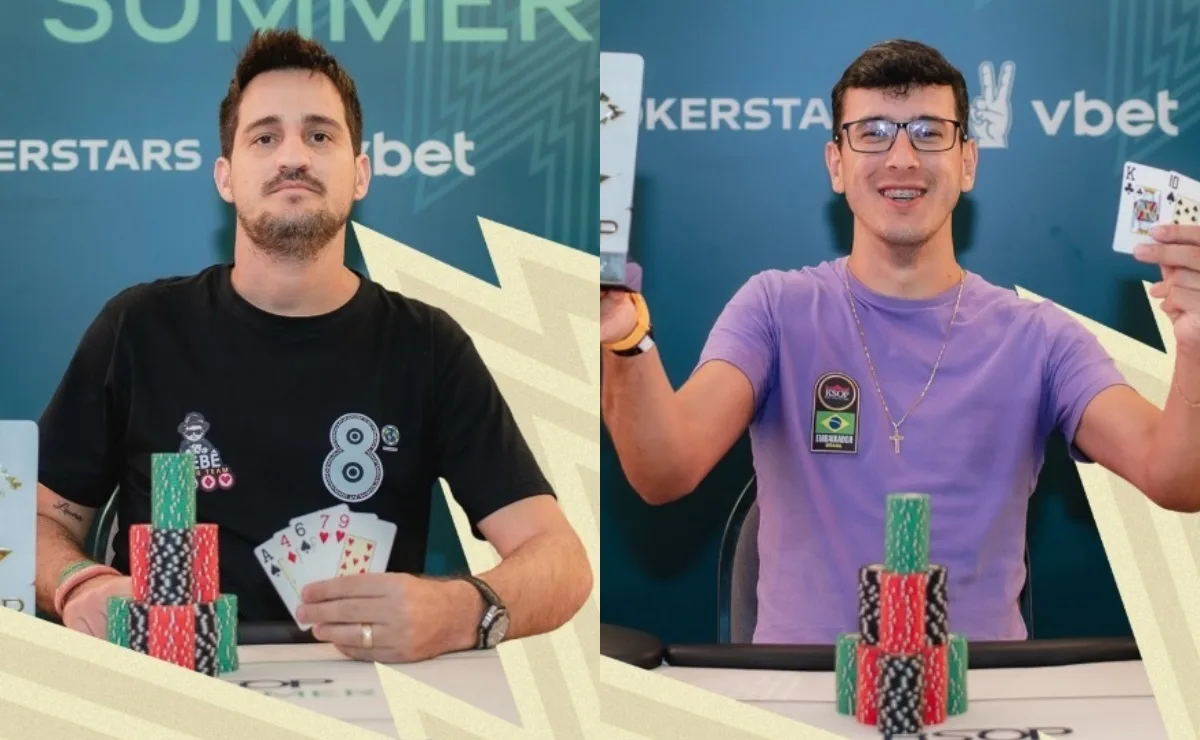 Djalma Melotto e Daniel Noronha vencem torneios PKO no BSOP Summer