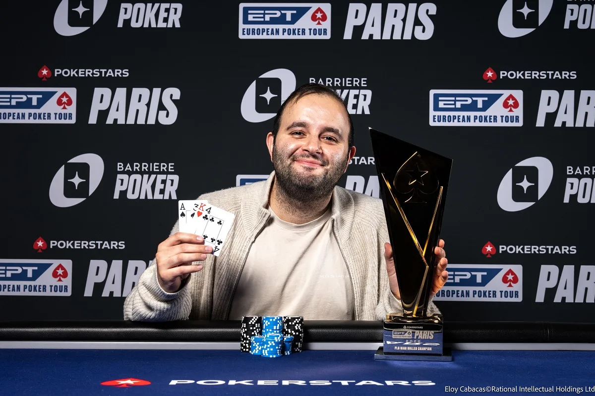 Kayhan Mokri vence € 25K Omaha High Roller no EPT Paris; veja resultados