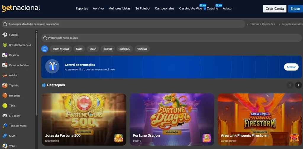 BetNacional Jogos