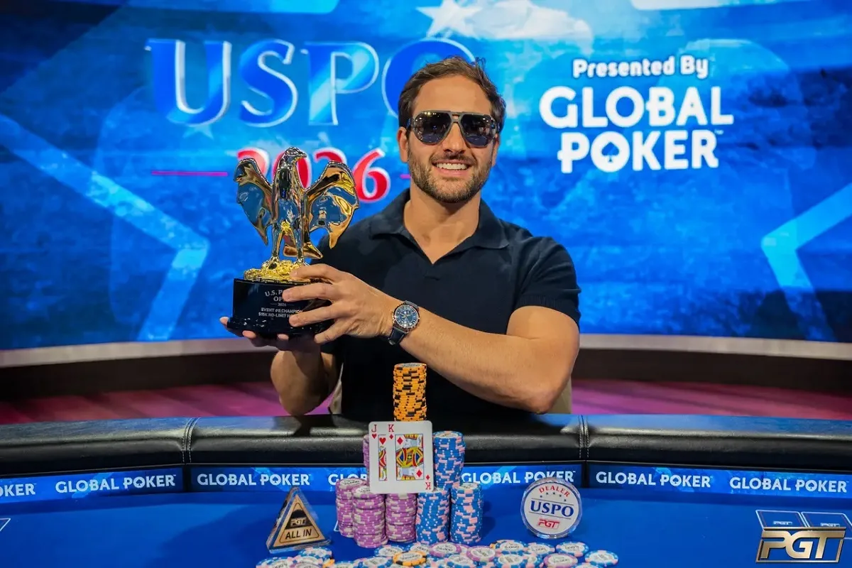 João Simão vence Evento 8 do US Poker Open e estraga festa norte-americana
