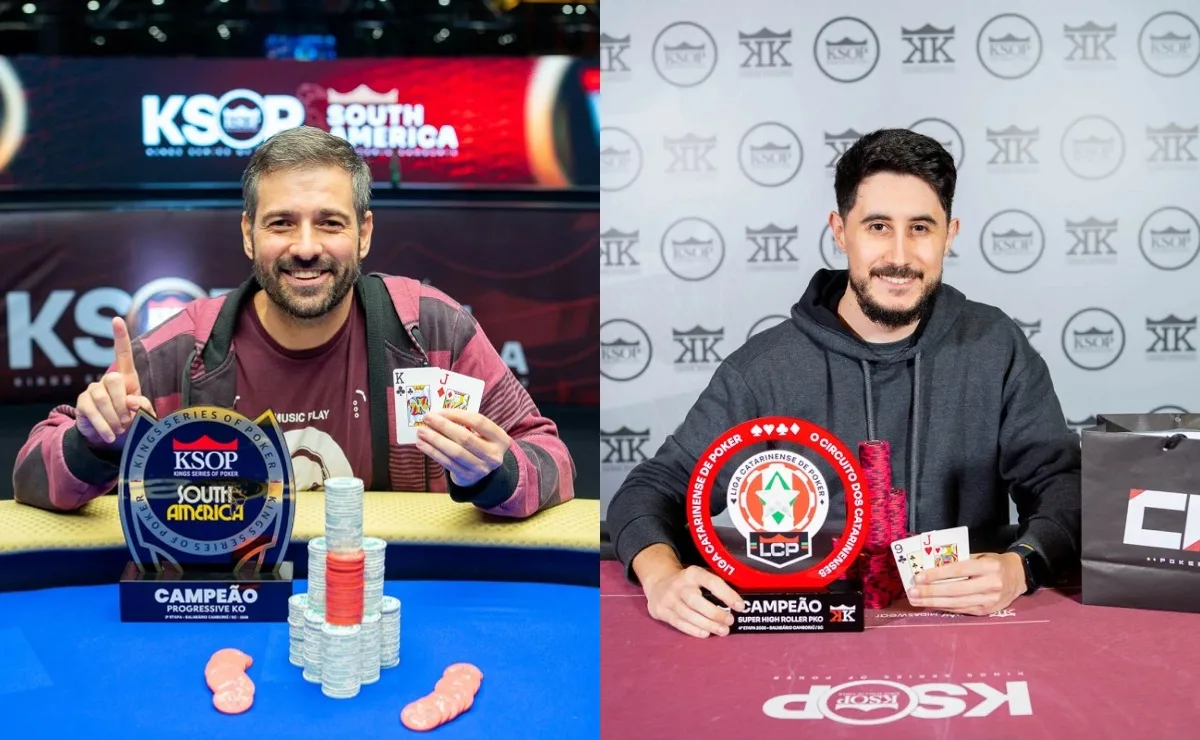 Marco “Salsicha” e Jonathan Wolter forram seis dígitos no KSOP South America