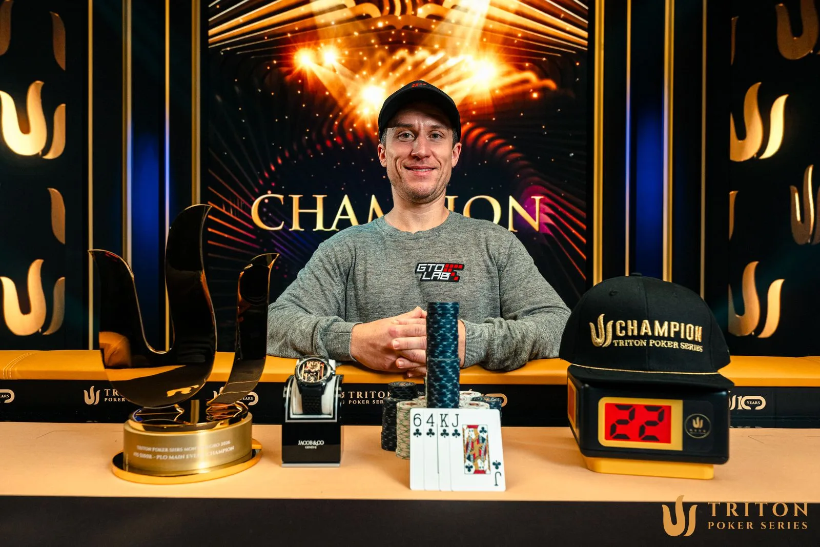 Daniel Dvoress vence Main Event PLO da Triton Montenegro e leva mais de US$ 2 milhões