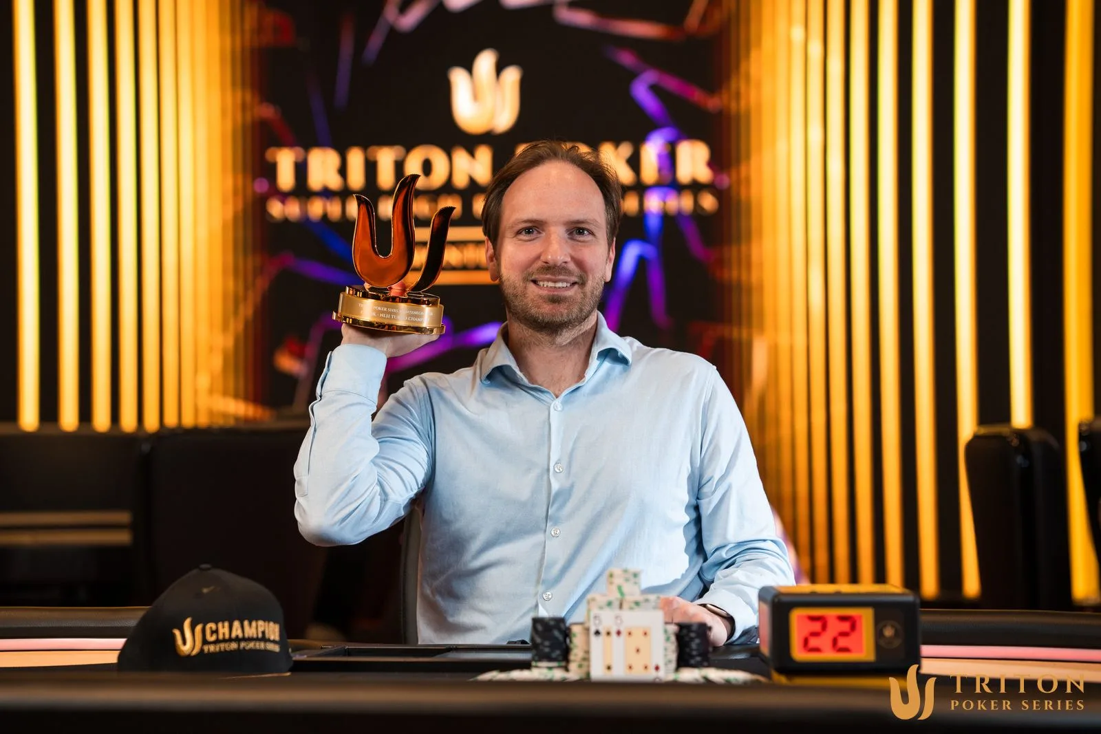 Mike Watson leva sexto troféu da Triton e mais de US$ 600 mil