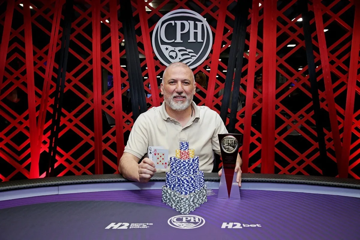 Badaoui Mansour domina mesa final e vence Main Event do CPH