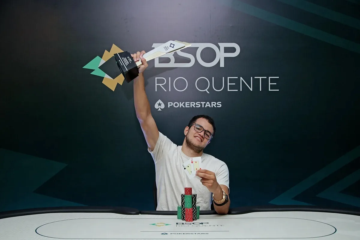 Campeões do BSOP Rio Quente: Carlos Serrano vence Grand HR e busca bi do ranking
