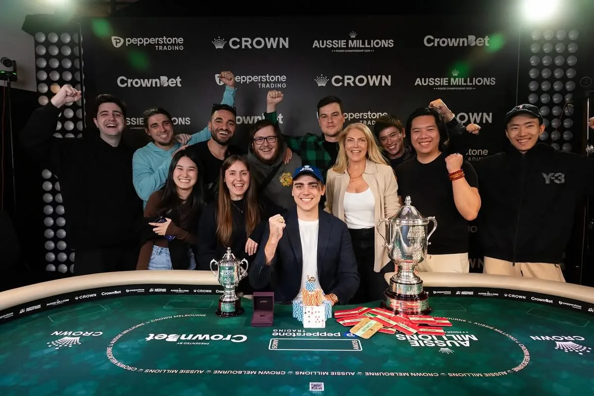 Malcolm Trayner crava ME e leva US$ 1 mi no retorno do Aussie Millions