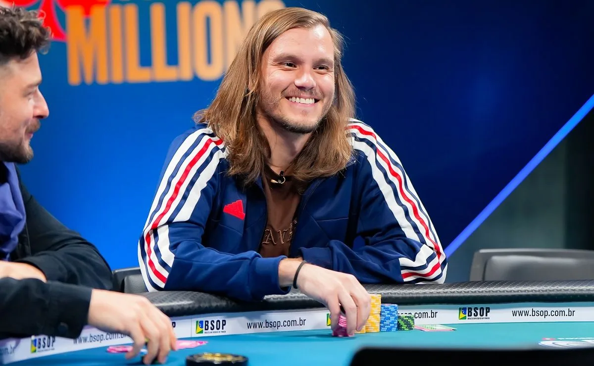 Alisson Piekazewicz leva boa premiação no GGMillion$ High Roller; Samuel Vousden ganha outra vez