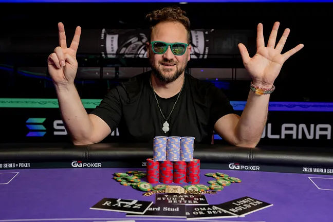 Calvin Anderson repete ótimo desempenho e conquista sétimo bracelete na WSOP