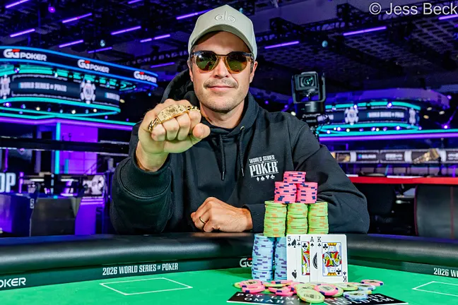 Eelis Parssinen fatura tricampeonato na WSOP e se torna o finlandês com mais braceletes