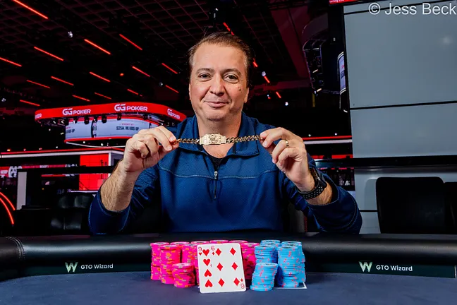 Karapet Galstyan conquista primeiro bracelete da WSOP e leva US$ 259 mil no Deepstack