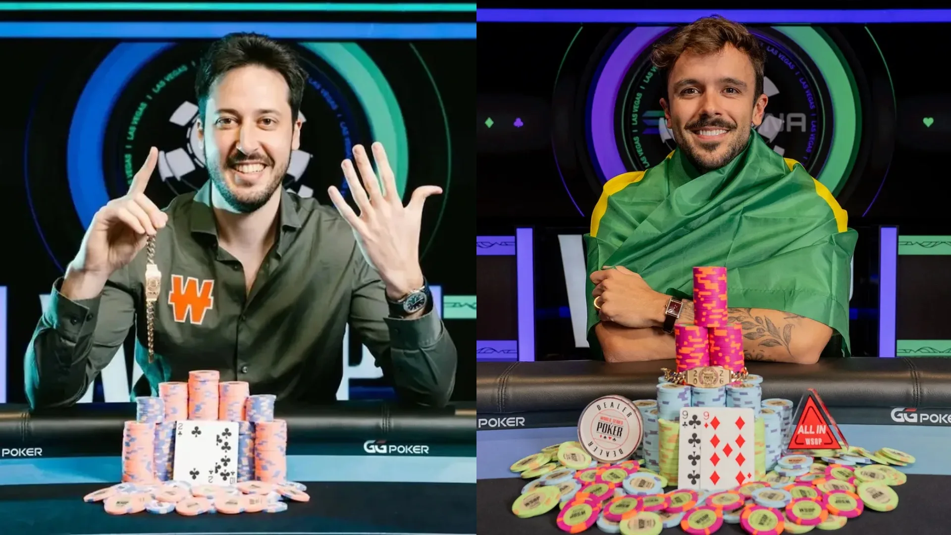 Metade da WSOP já foi; confira quais jogadores ganharam mais dinheiro