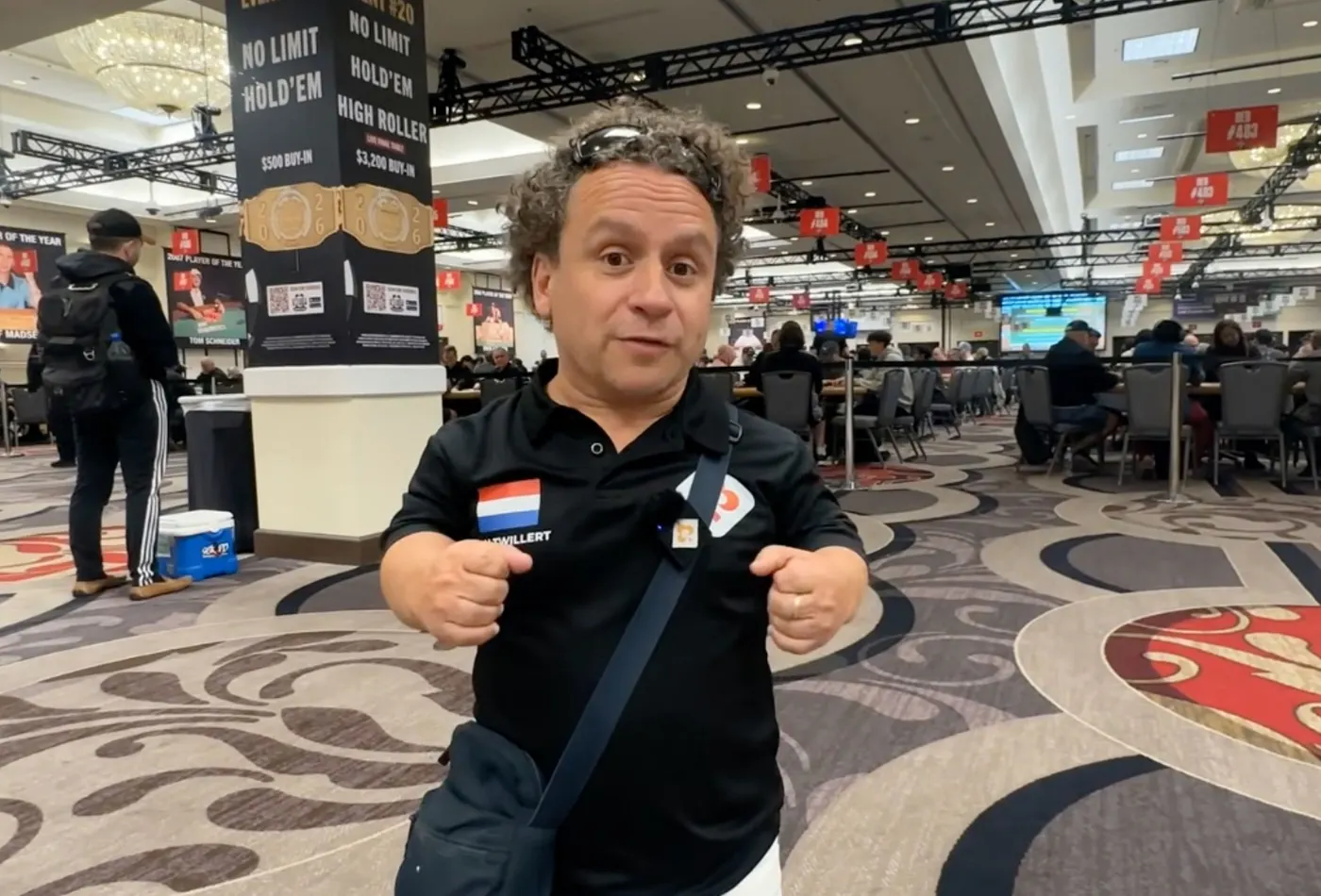 Robert van Twillert vira sensação na WSOP após jornada inspiradora até Las Vegas 