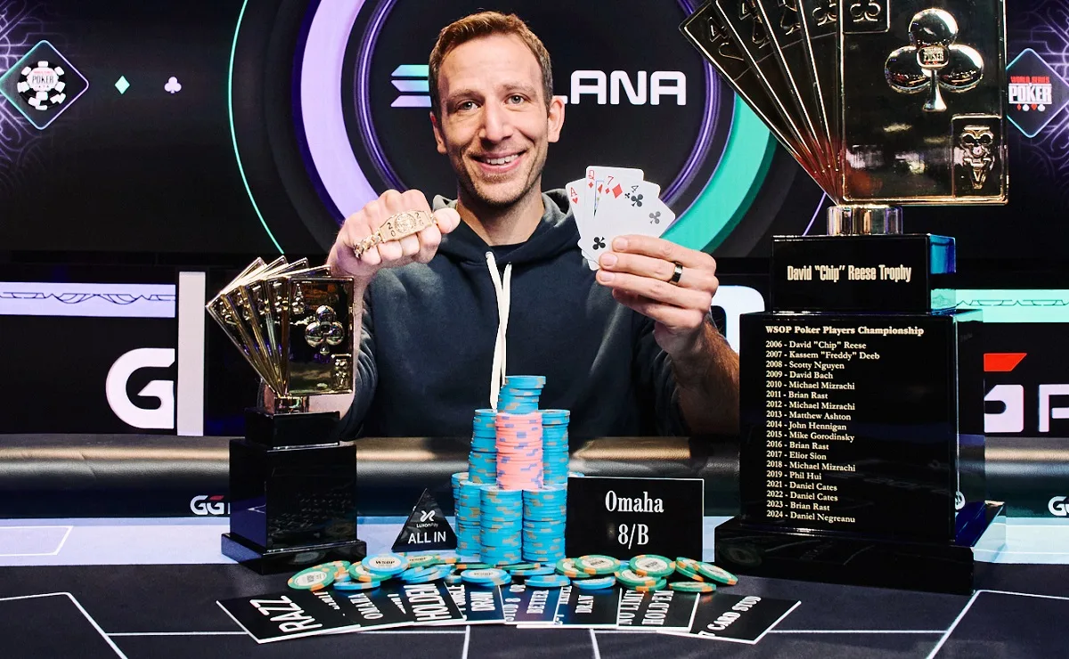 Benny Glaser crava Poker Players’ Championship e fatura nono bracelete da WSOP