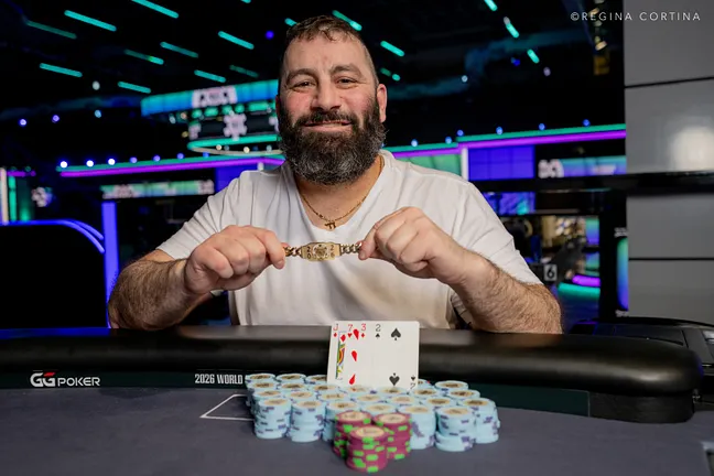 Justin Fawcett vence torneio na WSOP e conquista o segundo bracelete da carreira