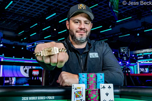 Markus Gonsalves mostra que também é bom em torneios e leva bracelete na WSOP