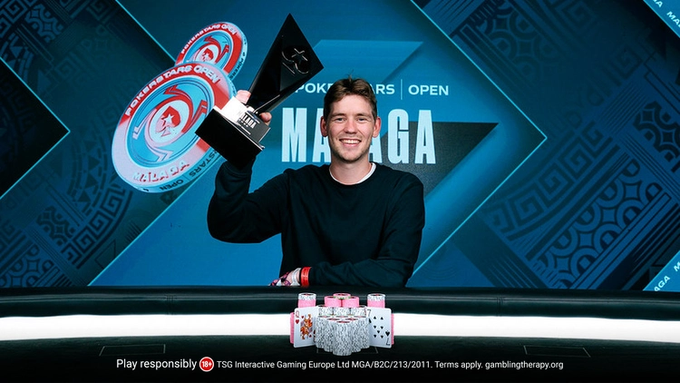 Oskar Bilstad conquista o Main Event do PokerStars Open em Málaga