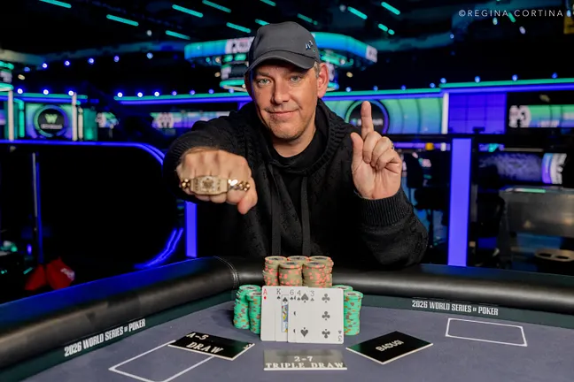 Patrick Stacey prova que o estudo é fundamental e conquista bracelete na WSOP