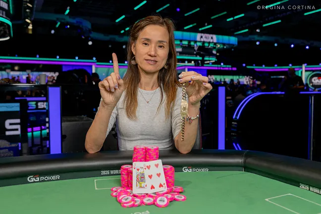 Yanting Jiang alcança a maior premiação da carreira e bracelete na WSOP