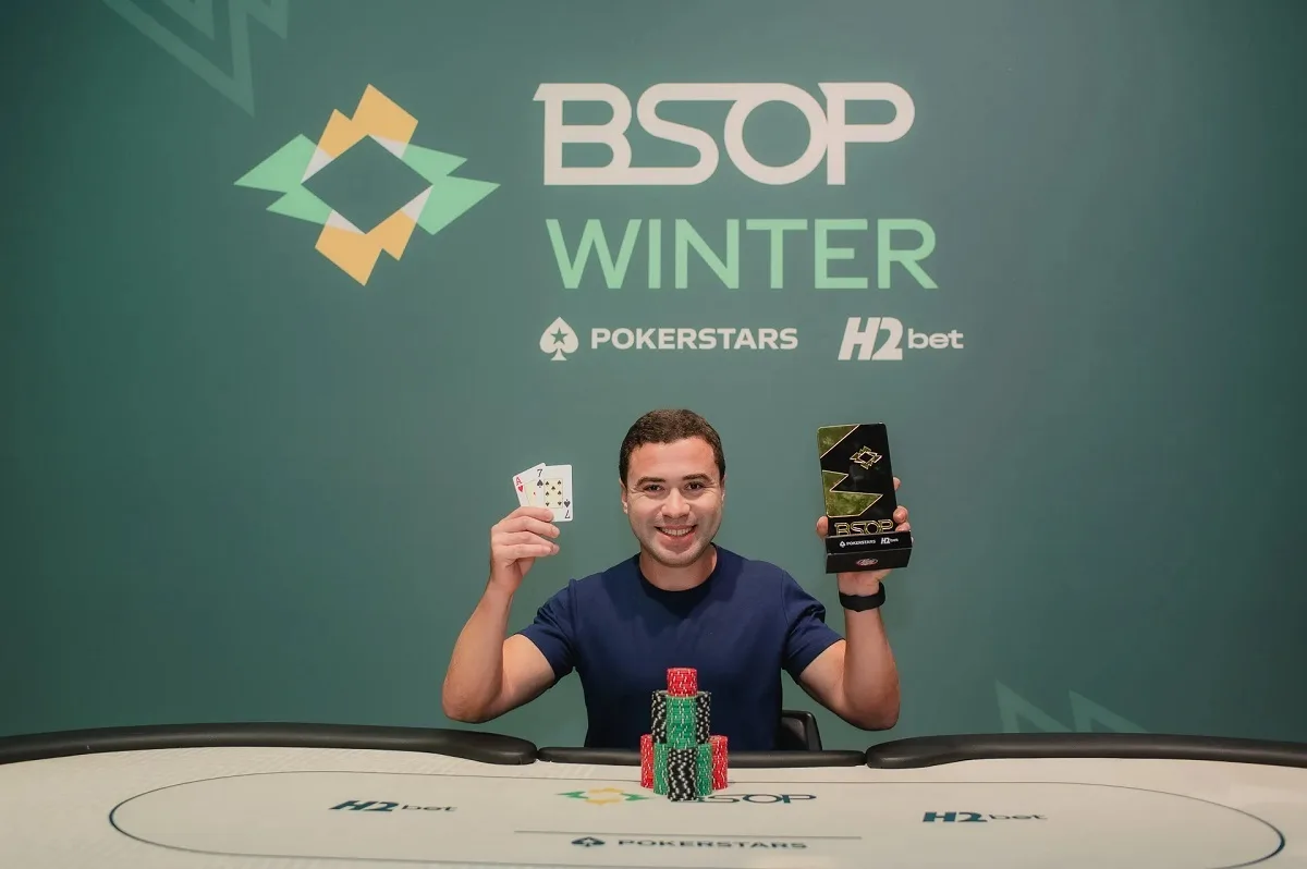 Afrânio Machado bate seis dígitos com título do Start-Up do BSOP Winter