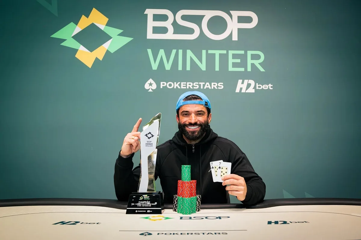 Lucas Scafini forra com bounties e vence 1-Day HR Mystery do BSOP Winter