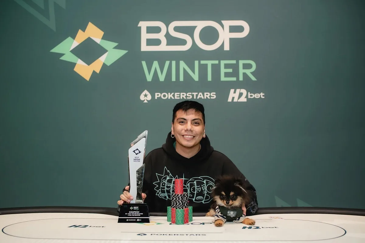 Sebastian Fonseca crava PLO5 1-Day HR PKO do BSOP Winter e volta a ser campeão no ano