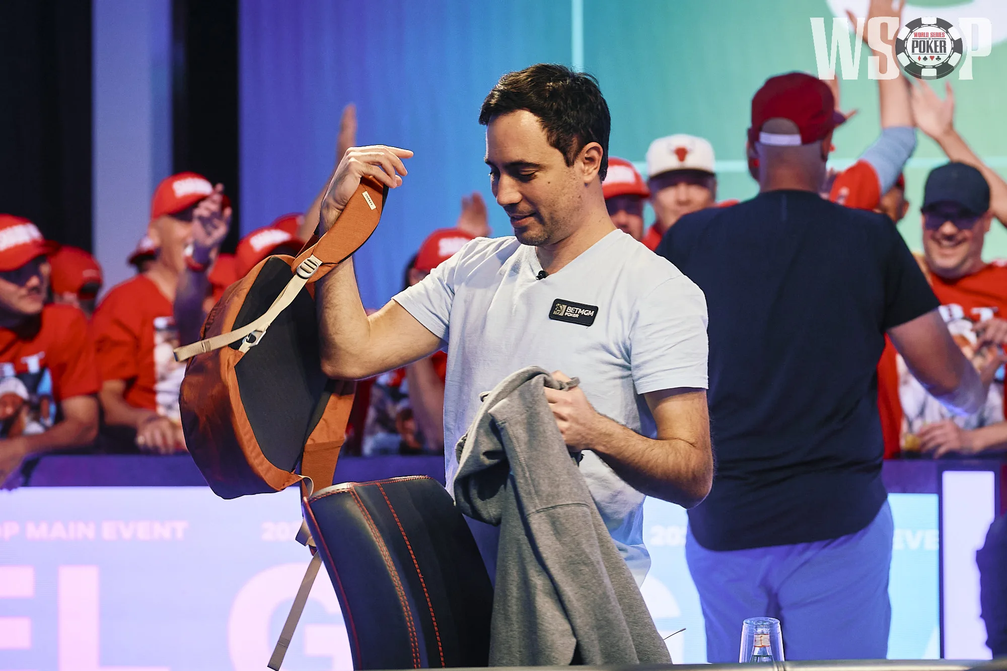 Michael Gagliano agradece apoio após mesa final do Main Event da WSOP 2026
